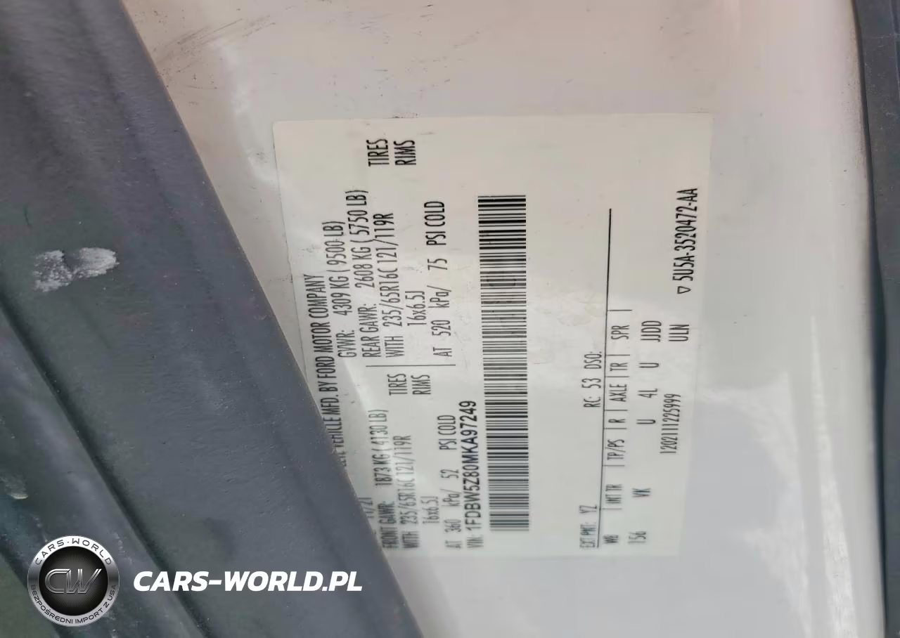 2021 Ford Transit Refrigerated Box Truck VIN:1FDBW5Z80MKA97249 - 12