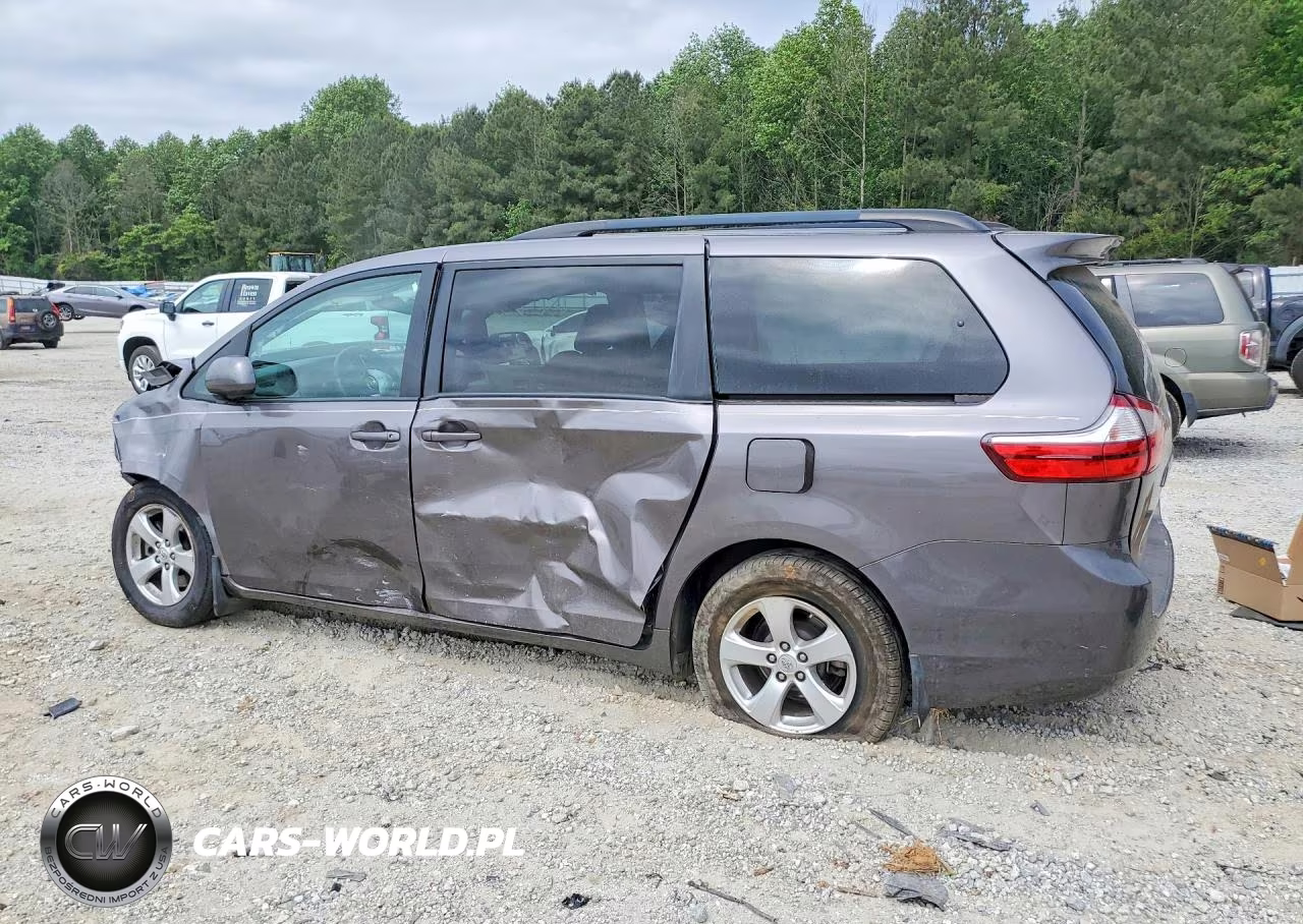 2016 Toyota Sienna Le VIN:5TDKK3DC5GS755242 - 2