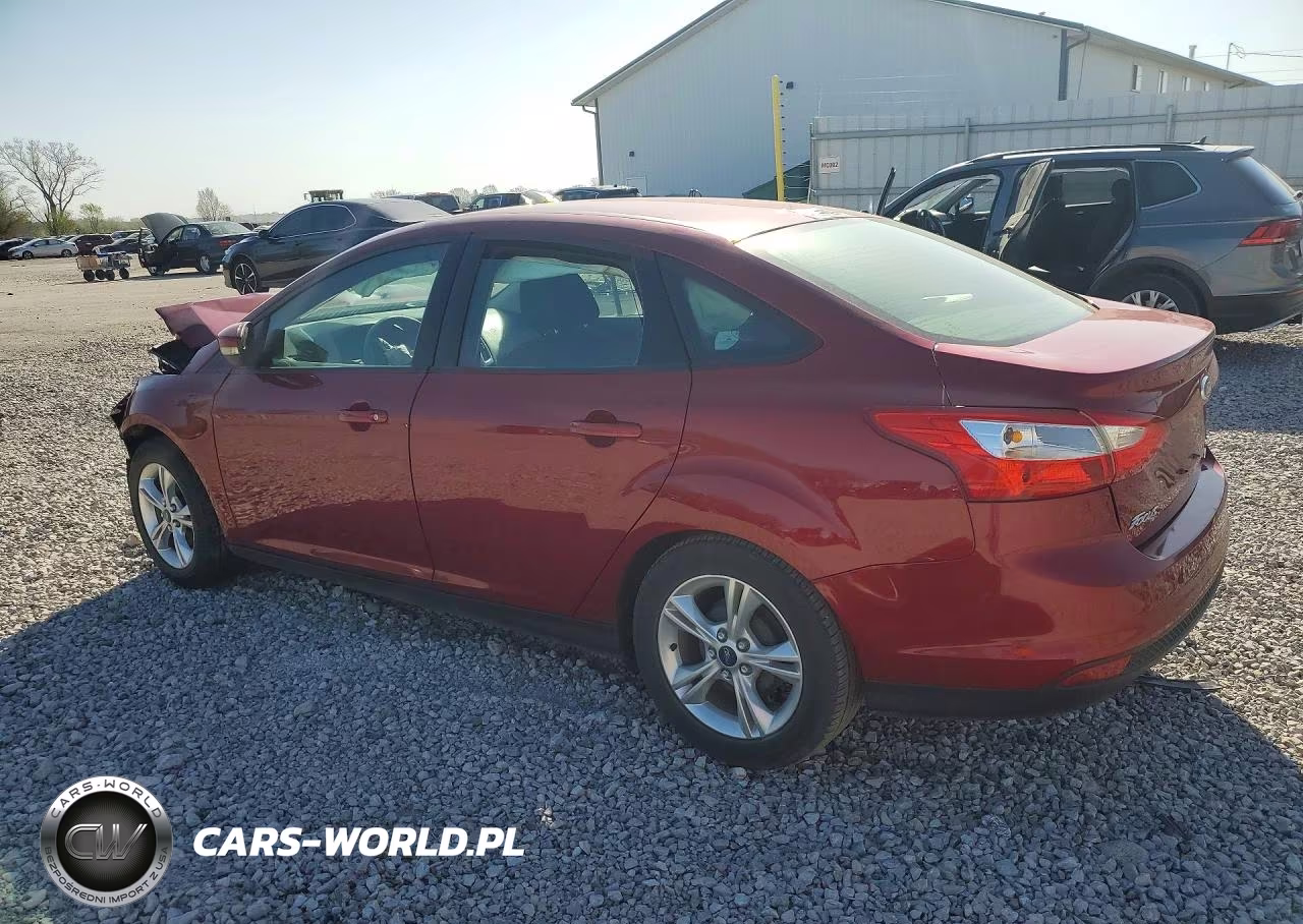 2014 Ford Focus Se VIN:1FADP3F25EL149331 - 2