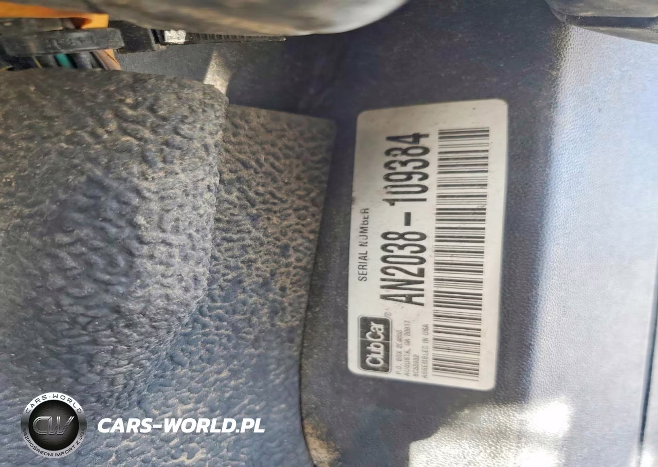 2020 Club Car Tempo Lithium Golf Cart VIN:AN2038109384 - 10