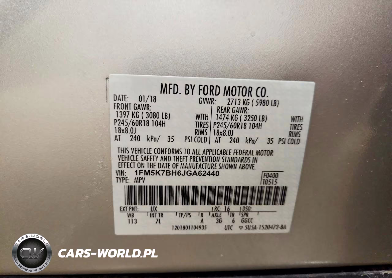 2018 Ford Explorer VIN:1FM5K7BH6JGA62440 - 12