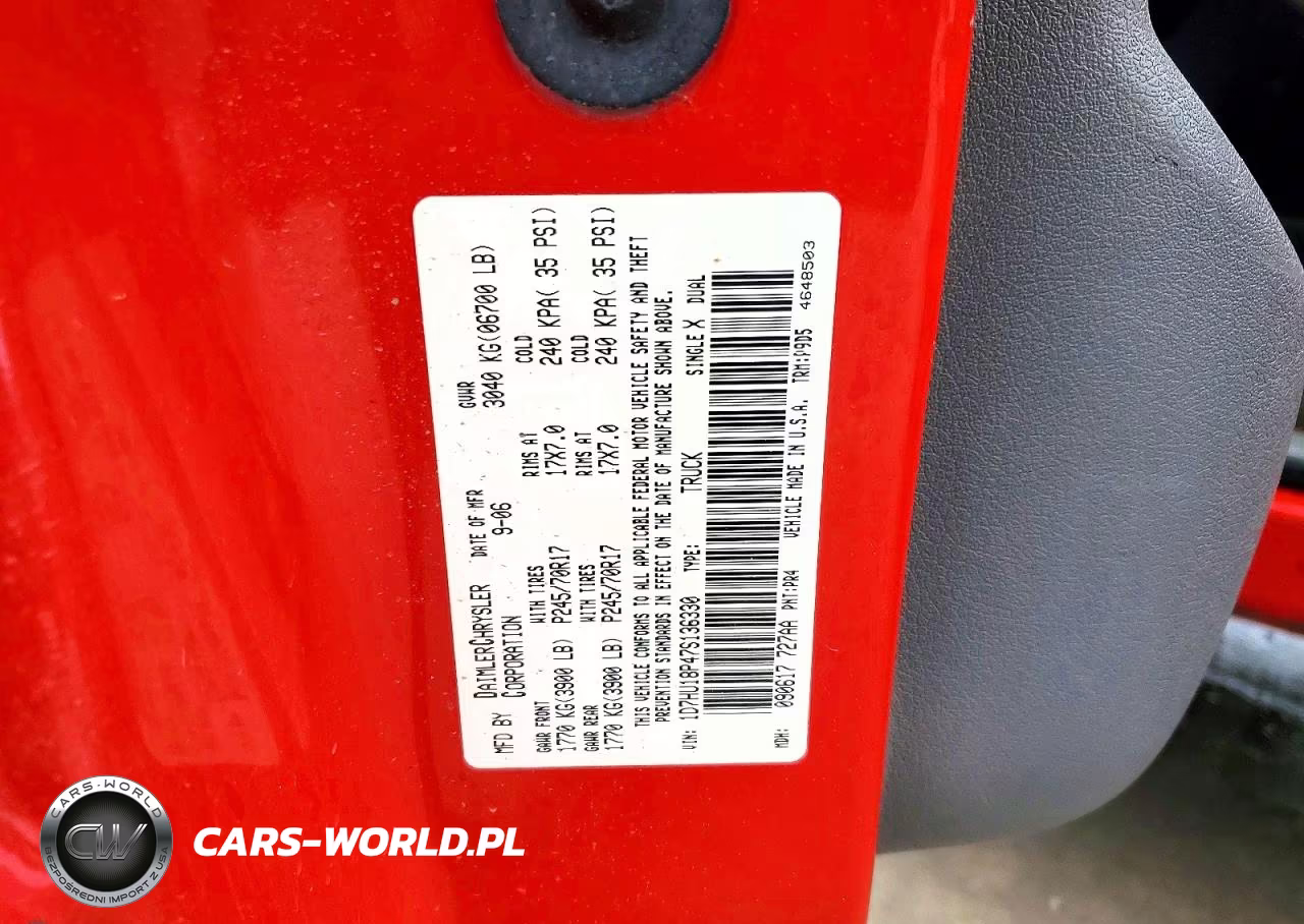 2007 Dodge Ram 1500 St VIN:1D7HU18P47S136330 - 12