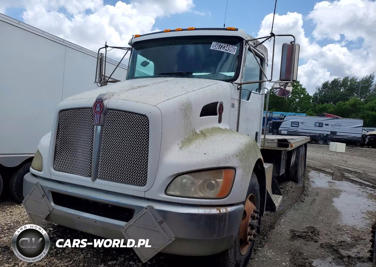 2009 Kenworth T370 Flatbed Truck VIN:2NKHLN9X99M244588 - 2