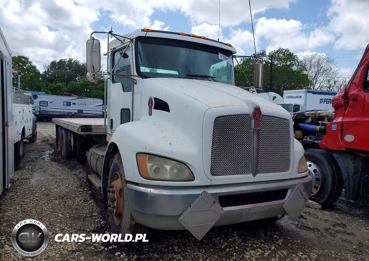 2009 Kenworth T370 Flatbed Truck VIN:2NKHLN9X99M244588 - 9