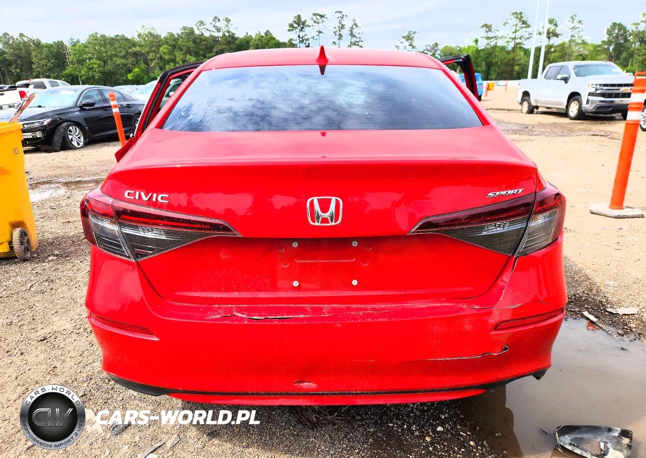 2025 Honda Civic Sport VIN:2HGFE2F57SH549267 - 6
