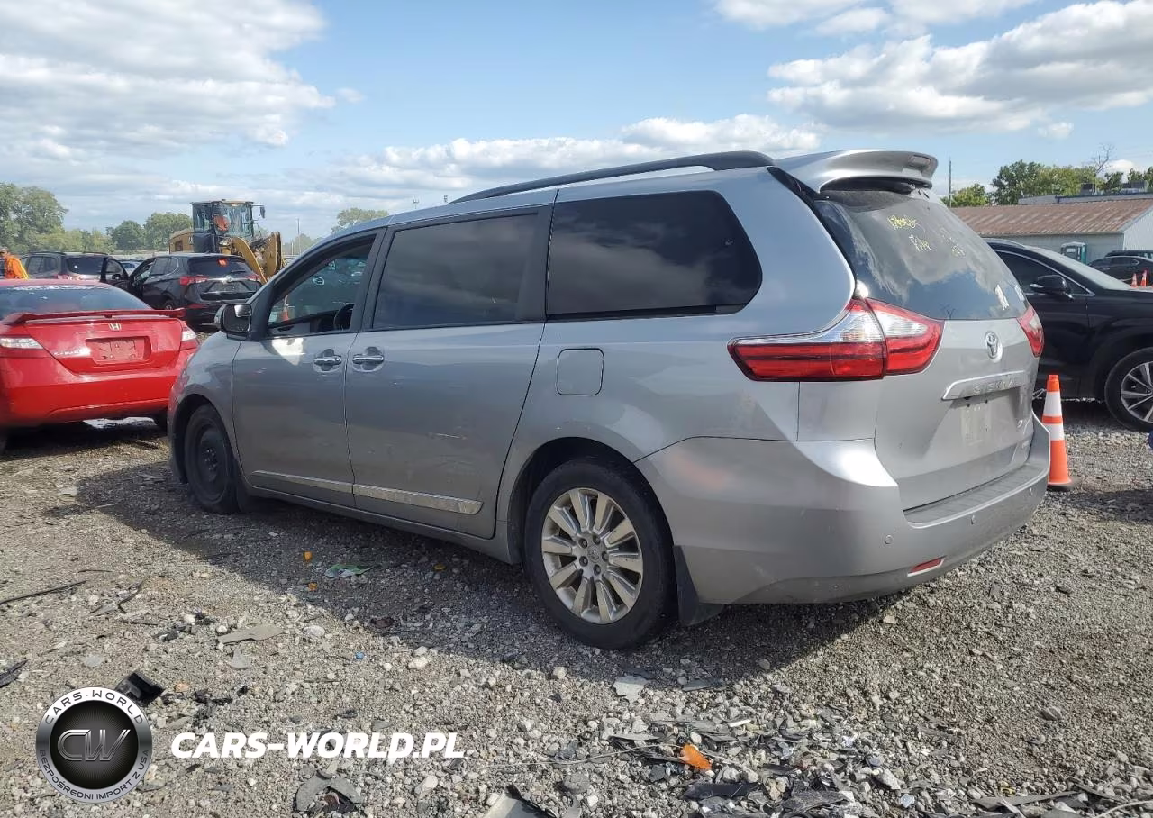 2016 Toyota Sienna Xle VIN:5TDYK3DC1GS695244 - 3