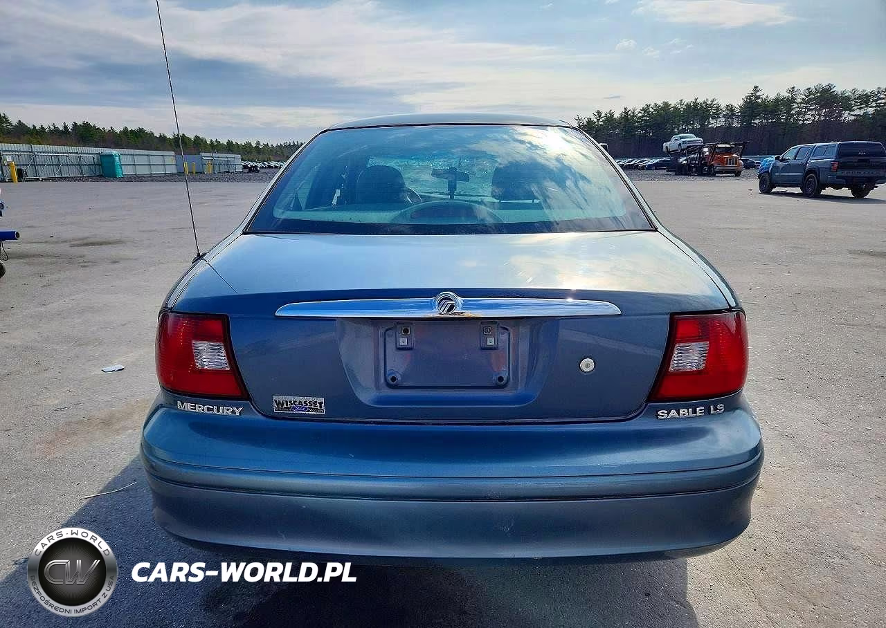 2000 Mercury Sable Ls Premium VIN:1MEFM55S9YA605595 - 6