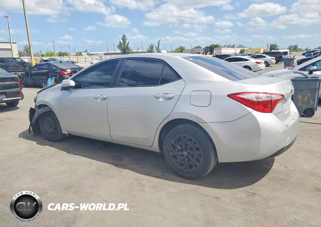 2016 Toyota Corolla Le VIN:2T1BURHE5GC494339 - 2