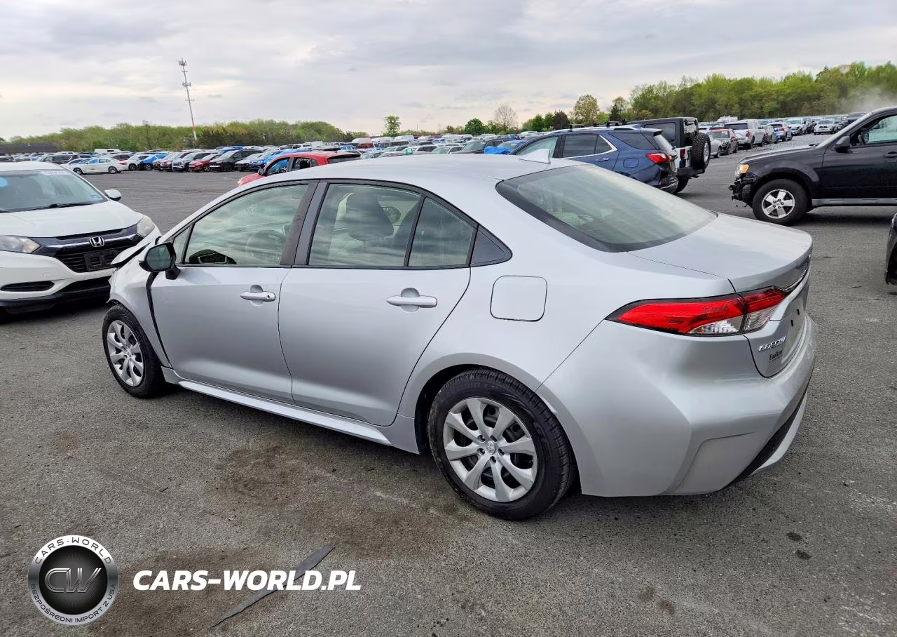 2020 Toyota Corolla Le VIN:JTDEPRAE7LJ089581 - 2