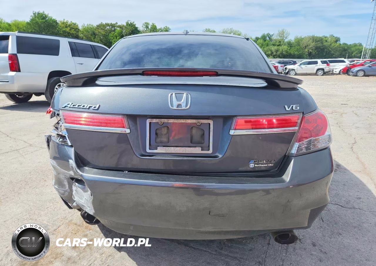 2012 Honda Accord Exl VIN:1HGCP3F86CA027923 - 6