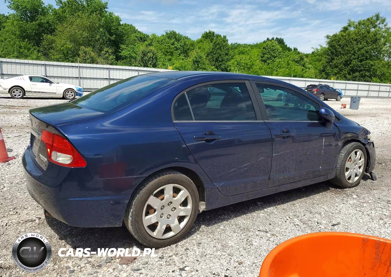2010 Honda Civic Lx VIN:19XFA1F51AE086346 - 3