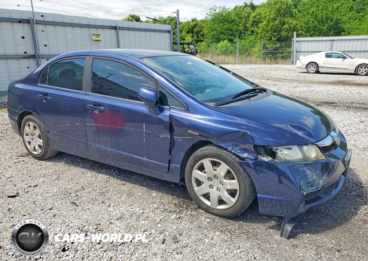 2010 Honda Civic Lx VIN:19XFA1F51AE086346 - 4