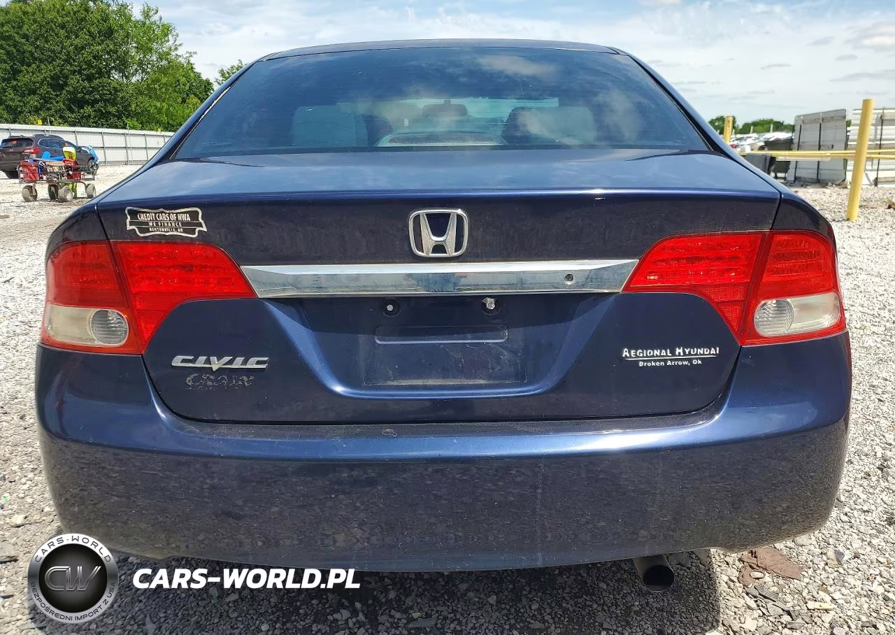 2010 Honda Civic Lx VIN:19XFA1F51AE086346 - 6