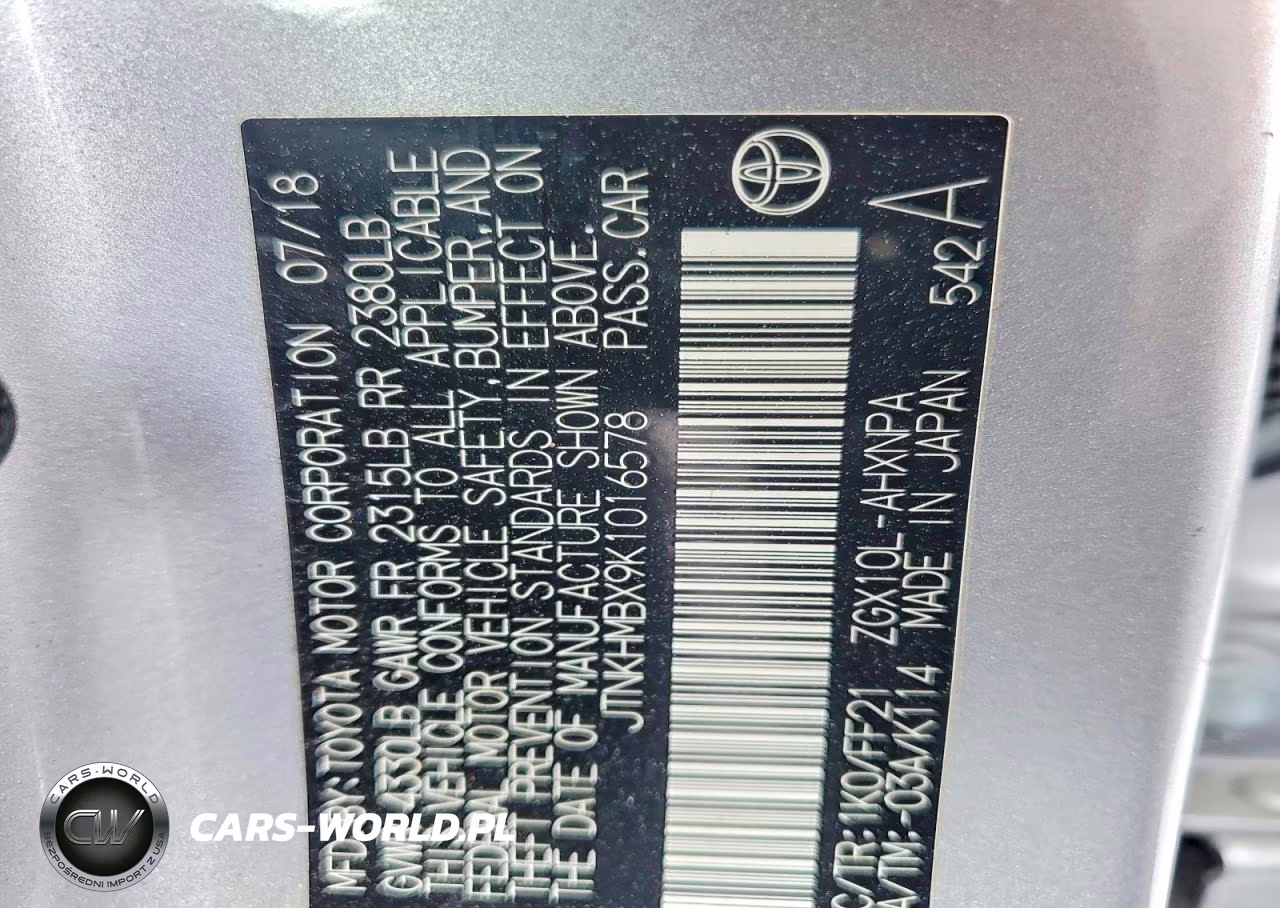 2019 Toyota C-Hr Xle VIN:JTNKHMBX9K1016578 - 13
