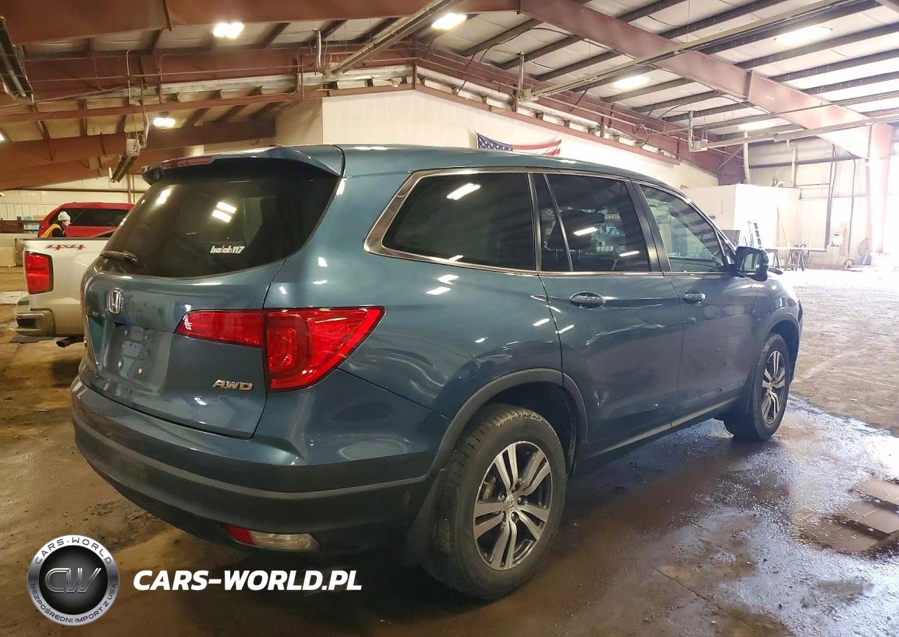 2017 Honda Pilot Exl VIN:5FNYF6H52HB080080 - 3