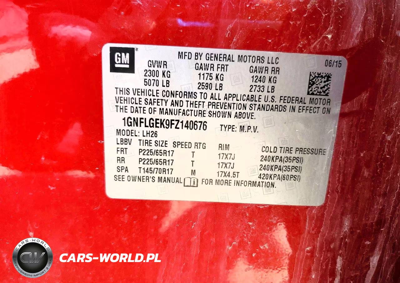 2015 Chevrolet Equinox Lt VIN:1GNFLGEK9FZ140676 - 13