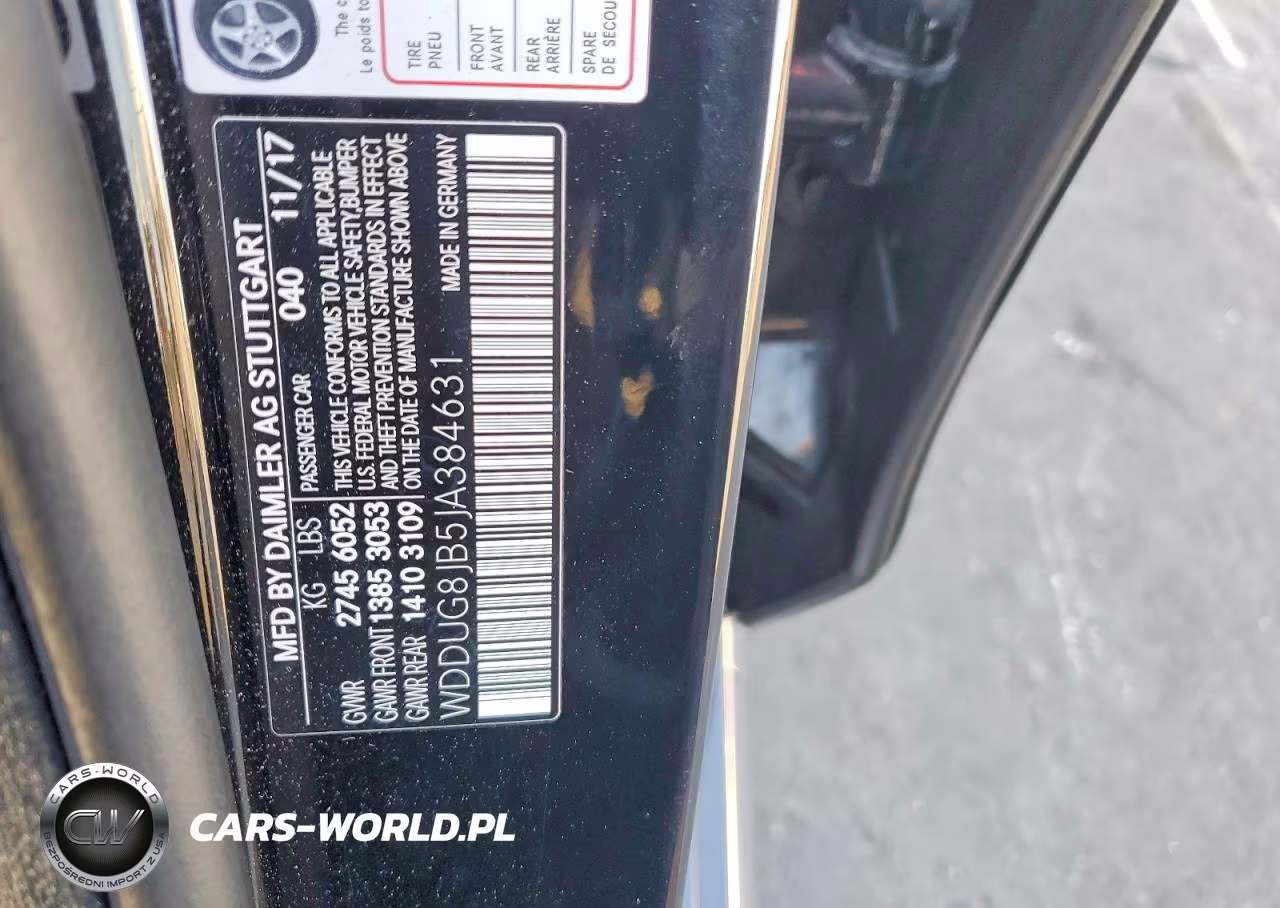 2018 Mercedes-Benz S 63 Amg 4Matic VIN:WDDUG8JB5JA384631 - 13
