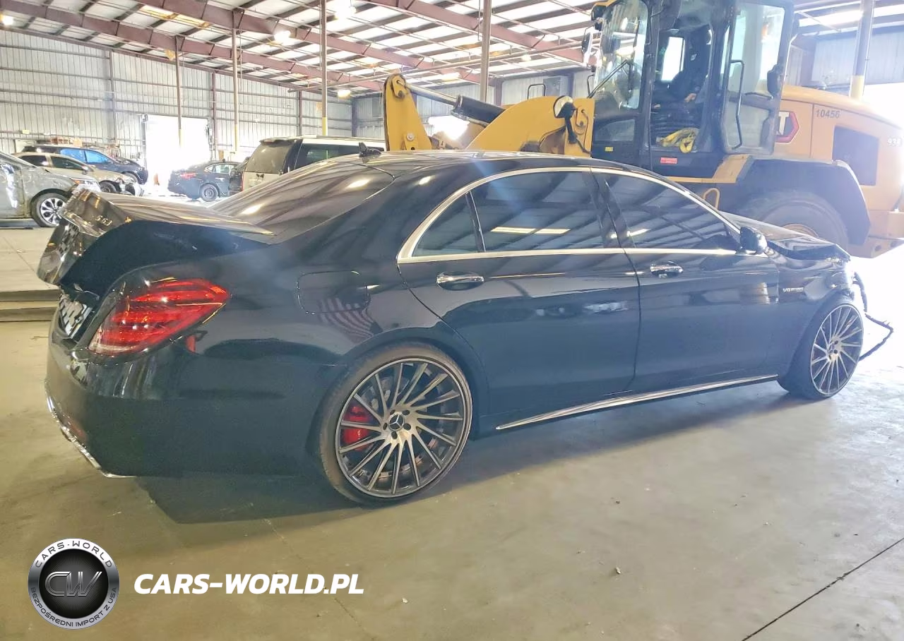 2018 Mercedes-Benz S 63 Amg 4Matic VIN:WDDUG8JB5JA384631 - 3