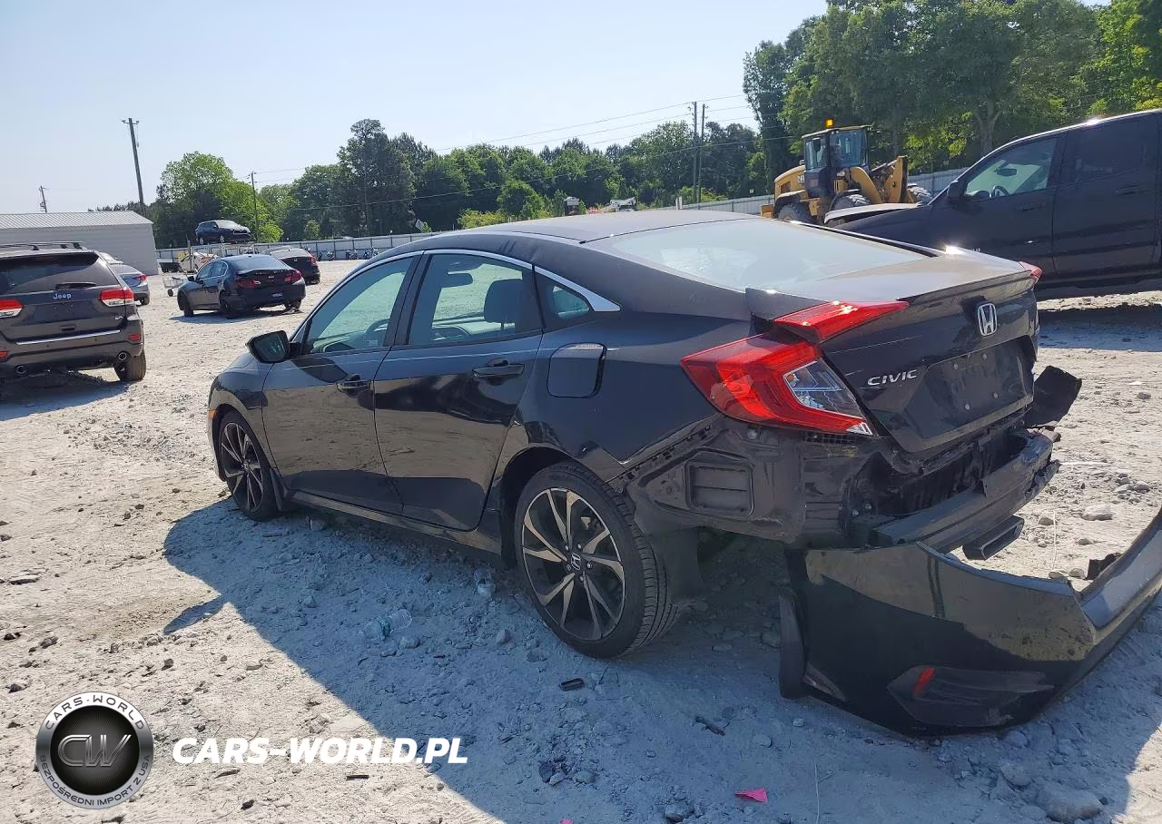 2019 Honda Civic Sport VIN:2HGFC2F87KH557983 - 2