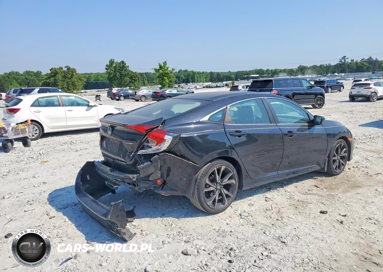 2019 Honda Civic Sport VIN:2HGFC2F87KH557983 - 3