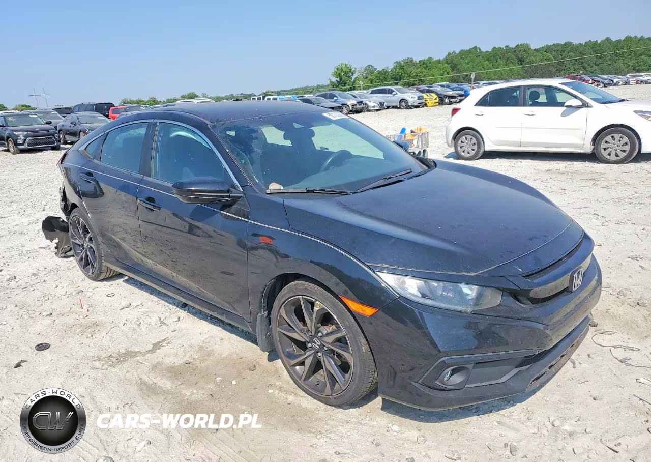 2019 Honda Civic Sport VIN:2HGFC2F87KH557983 - 4