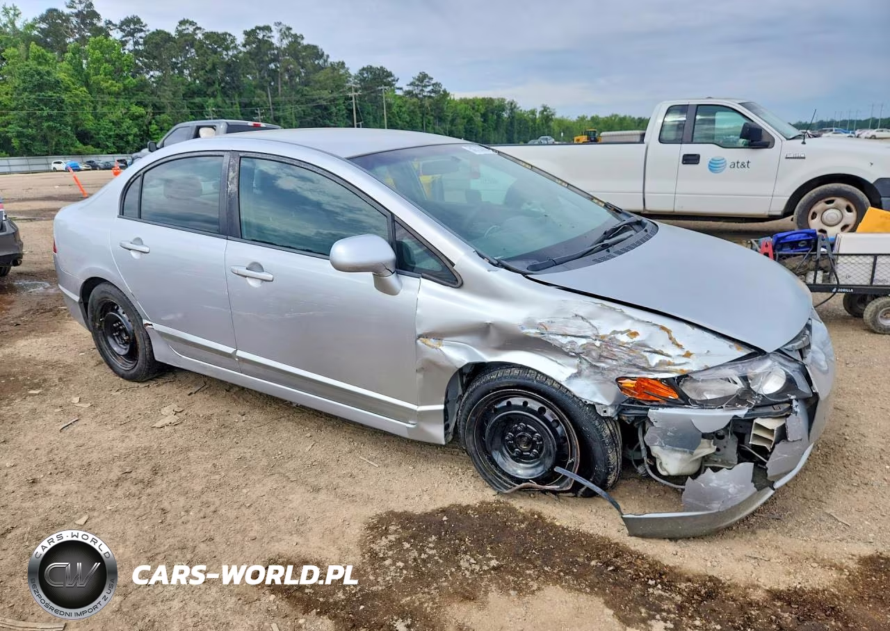 2010 Honda Civic Lx VIN:2HGFA1F57AH582080 - 4