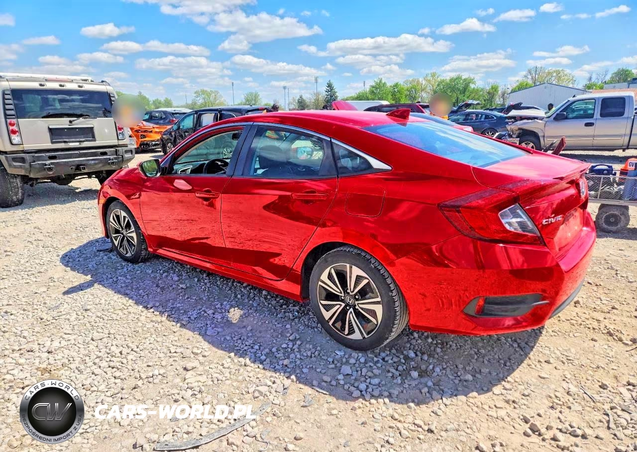 2017 Honda Civic Exl VIN:2HGFC1F70HH643498 - 2
