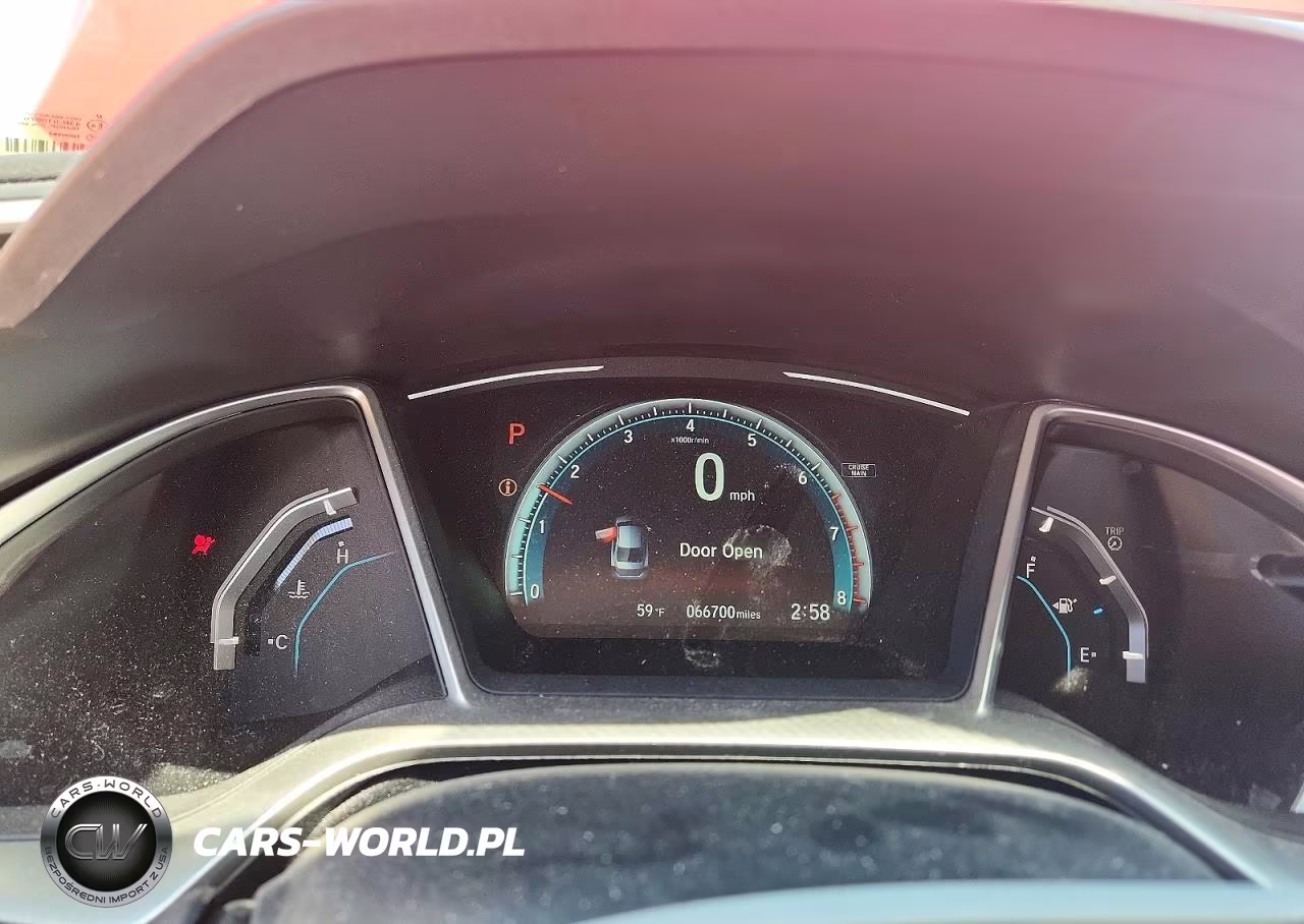 2017 Honda Civic Exl VIN:2HGFC1F70HH643498 - 9