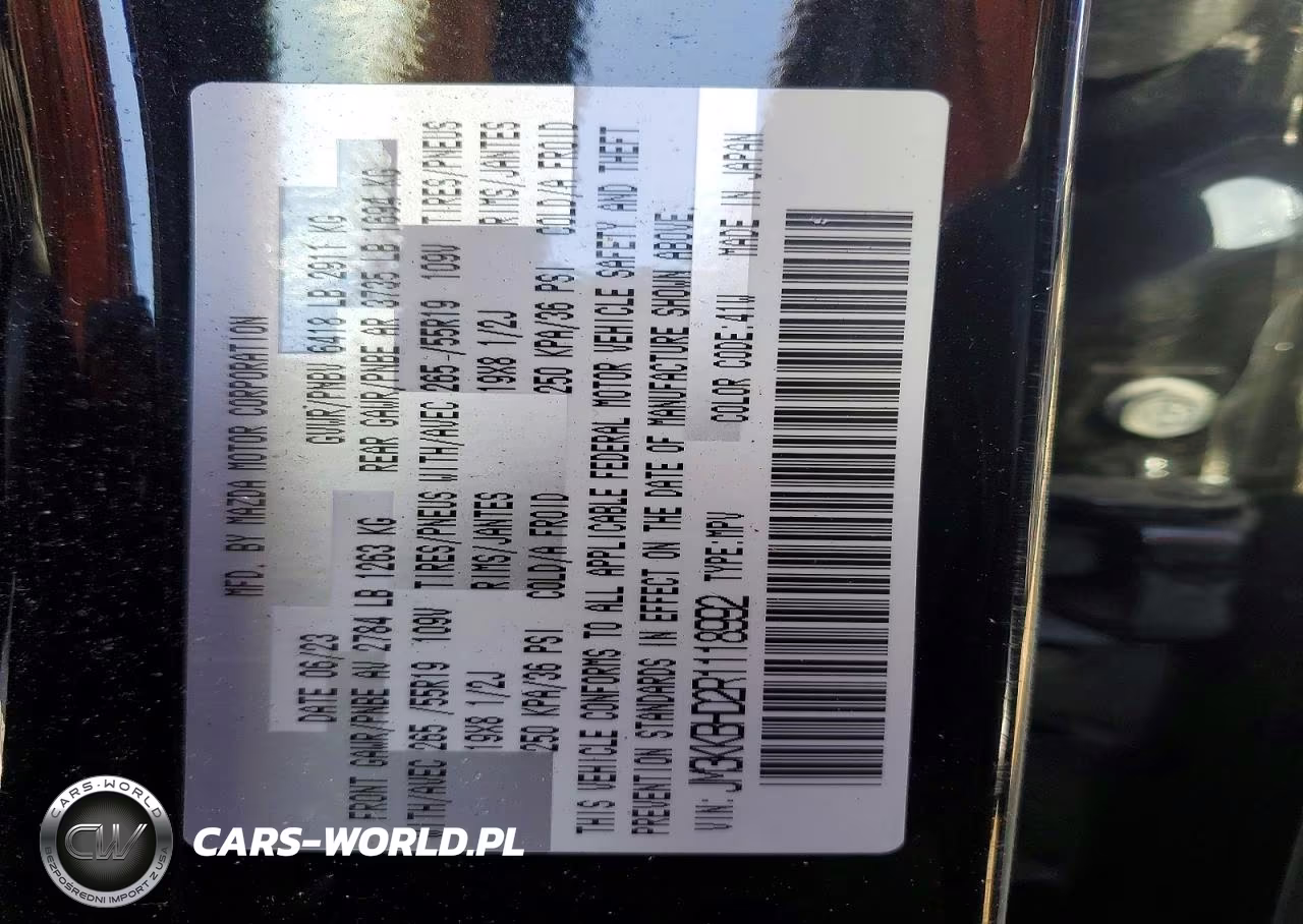 2024 Mazda Cx-90 Preferred VIN:JM3KKBHD2R1118992 - 13