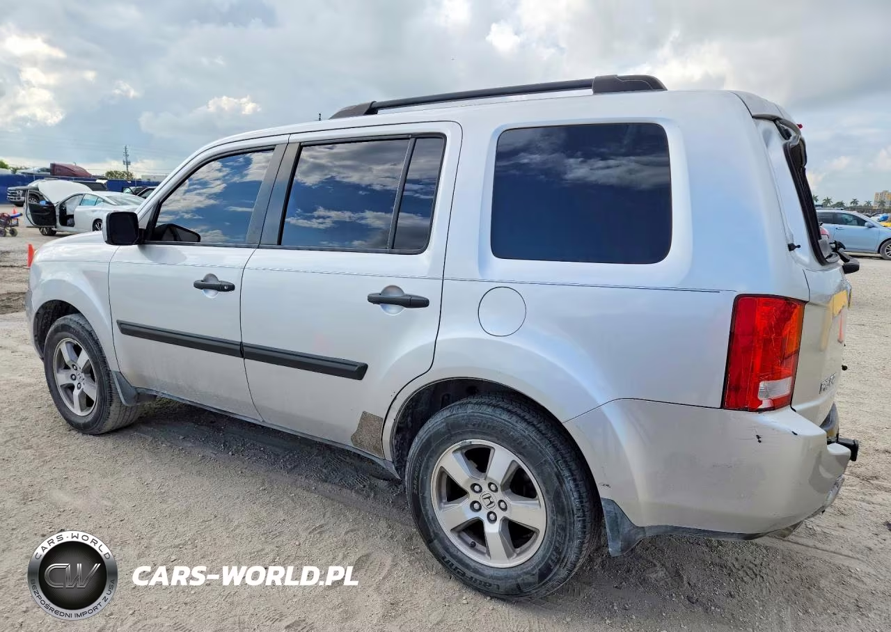 2009 Honda Pilot Exl VIN:5FNYF38529B020977 - 2