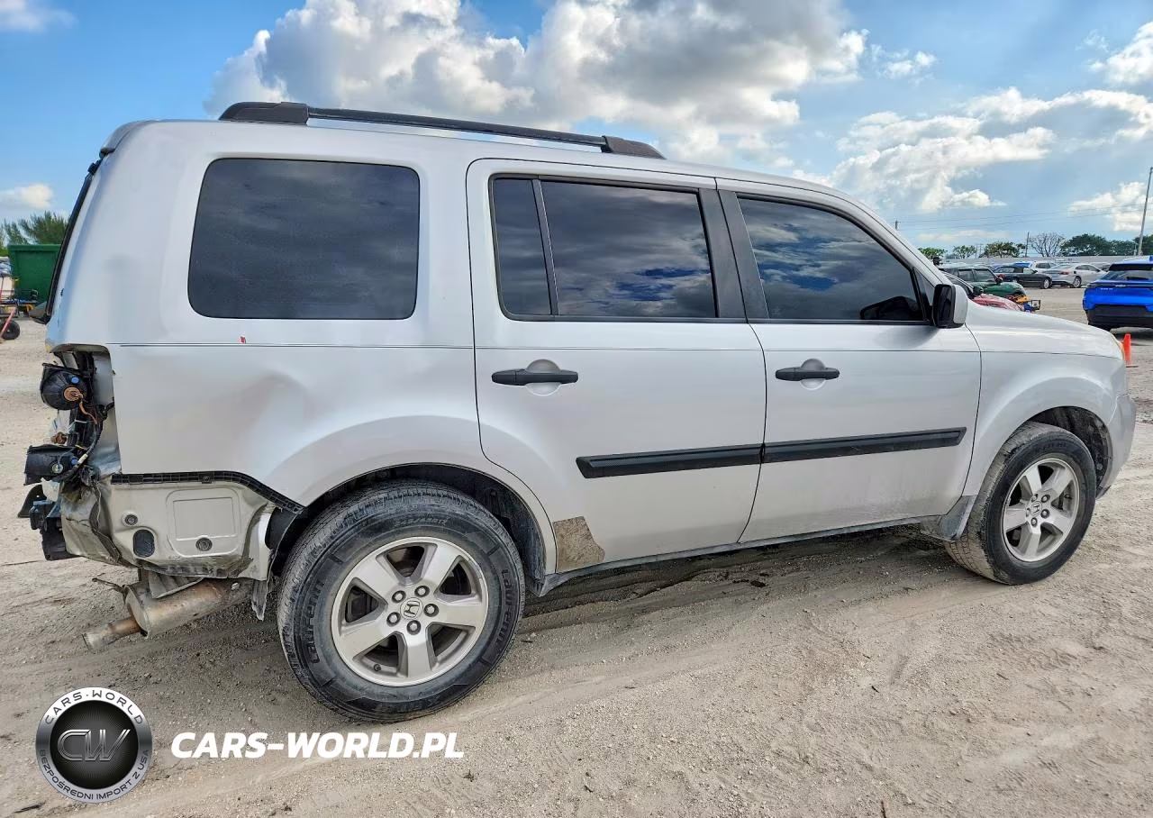 2009 Honda Pilot Exl VIN:5FNYF38529B020977 - 3