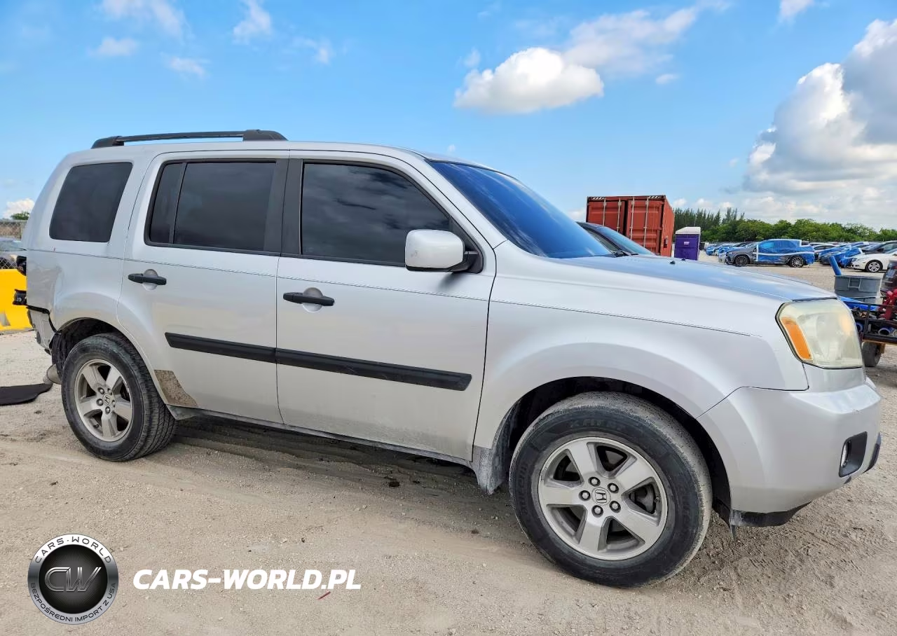 2009 Honda Pilot Exl VIN:5FNYF38529B020977 - 4