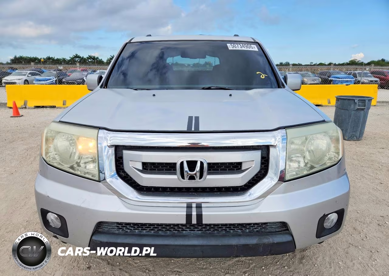 2009 Honda Pilot Exl VIN:5FNYF38529B020977 - 5