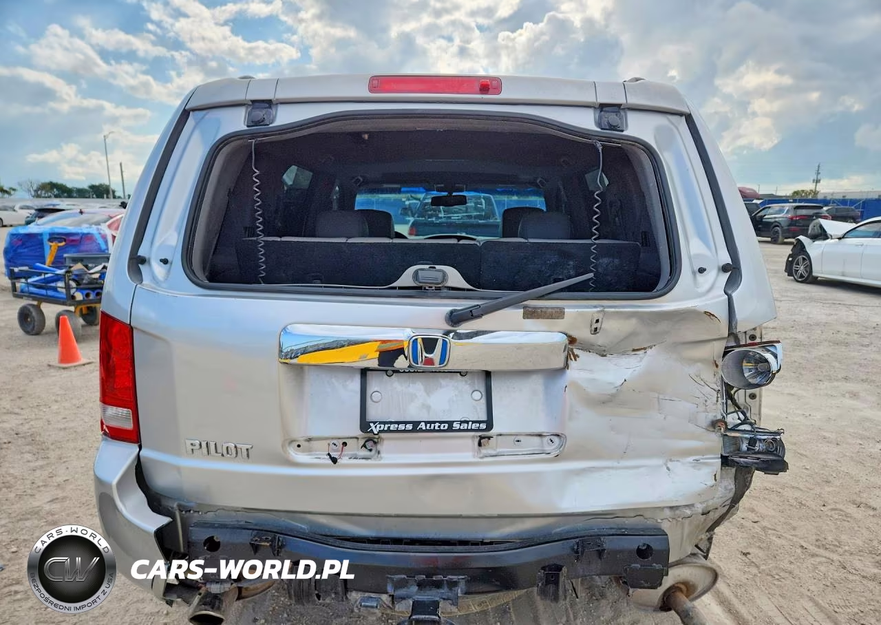 2009 Honda Pilot Exl VIN:5FNYF38529B020977 - 6