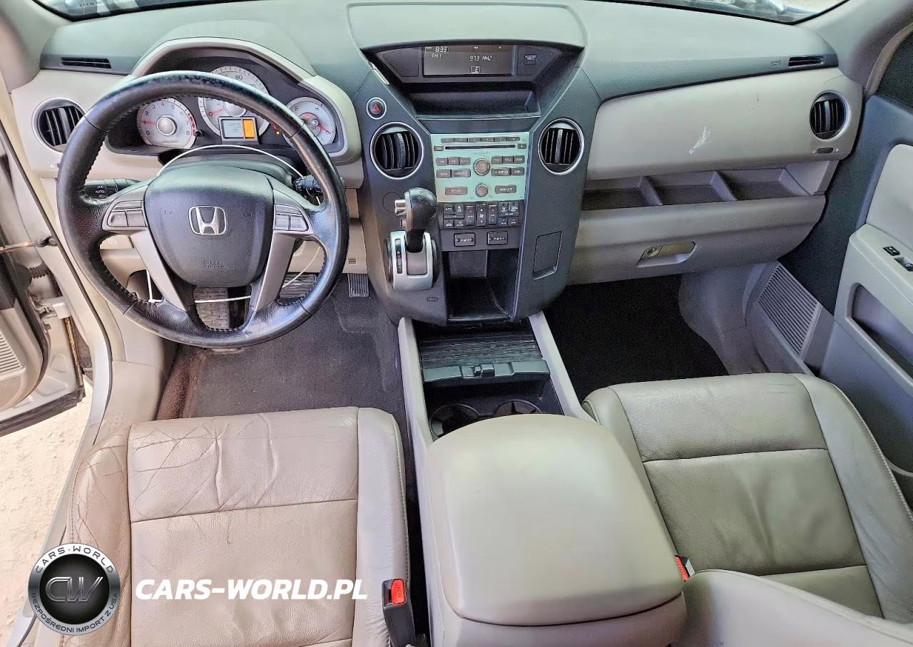 2009 Honda Pilot Exl VIN:5FNYF38529B020977 - 8