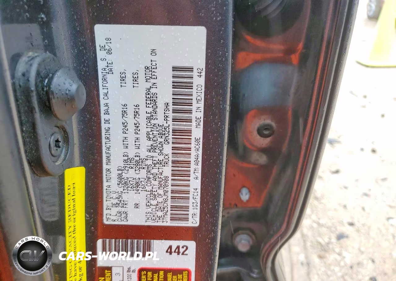 2018 Toyota Tacoma Sr5 V6 VIN:3TMAZ5CN8JM070908 - 13