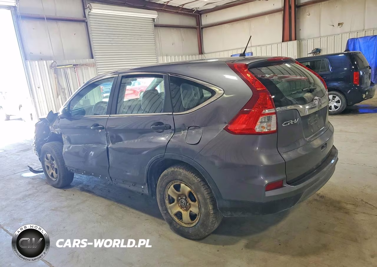 2015 Honda Cr-V Lx VIN:5J6RM4H38FL033380 - 2