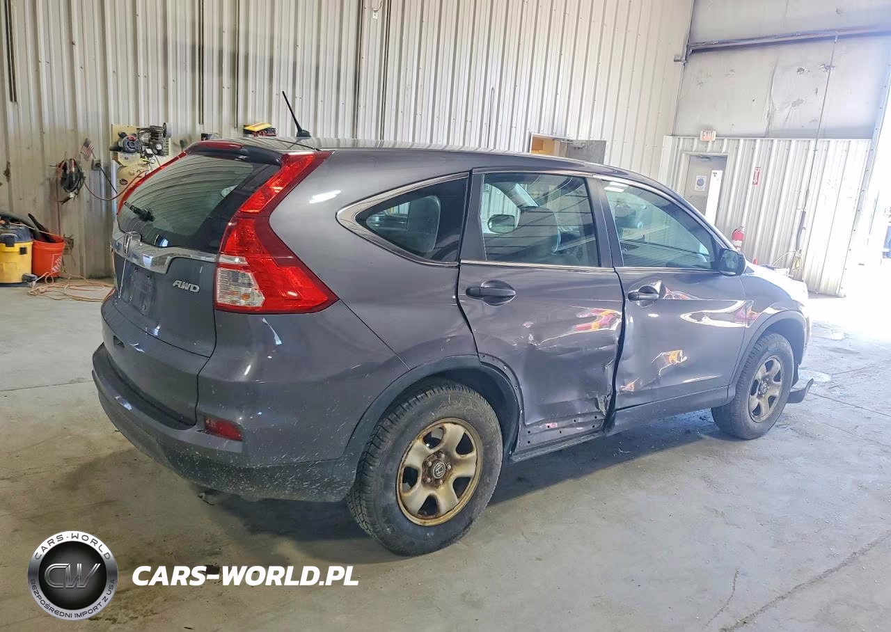 2015 Honda Cr-V Lx VIN:5J6RM4H38FL033380 - 3
