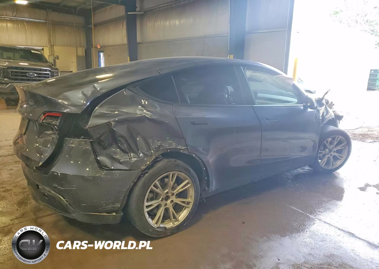 2020 Tesla Model Y VIN:5YJYGDEEXLF043843 - 3