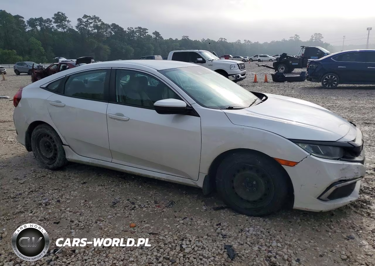2020 Honda Civic Lx VIN:2HGFC2F63LH511924 - 4