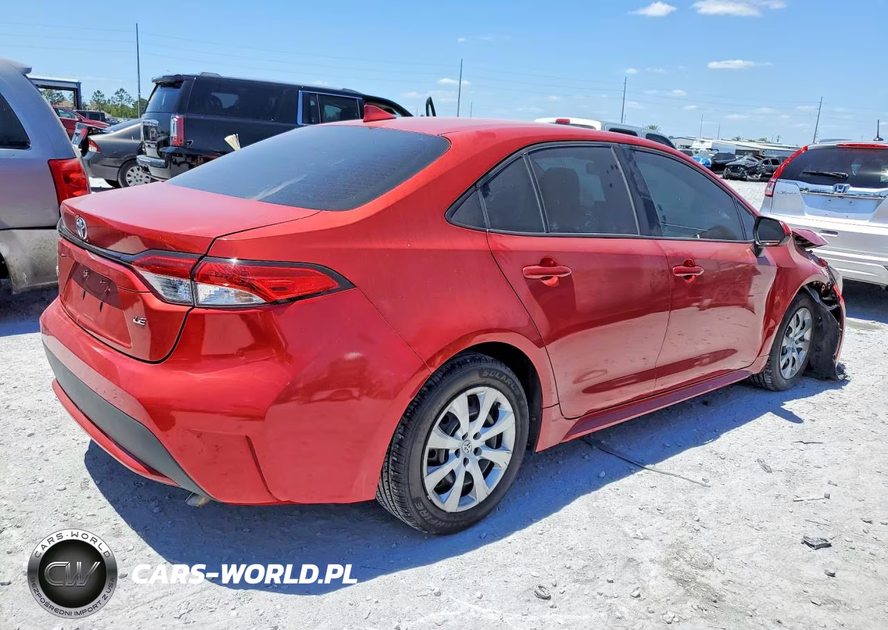 2021 Toyota Corolla Le VIN:5YFEPMAE6MP188585 - 3