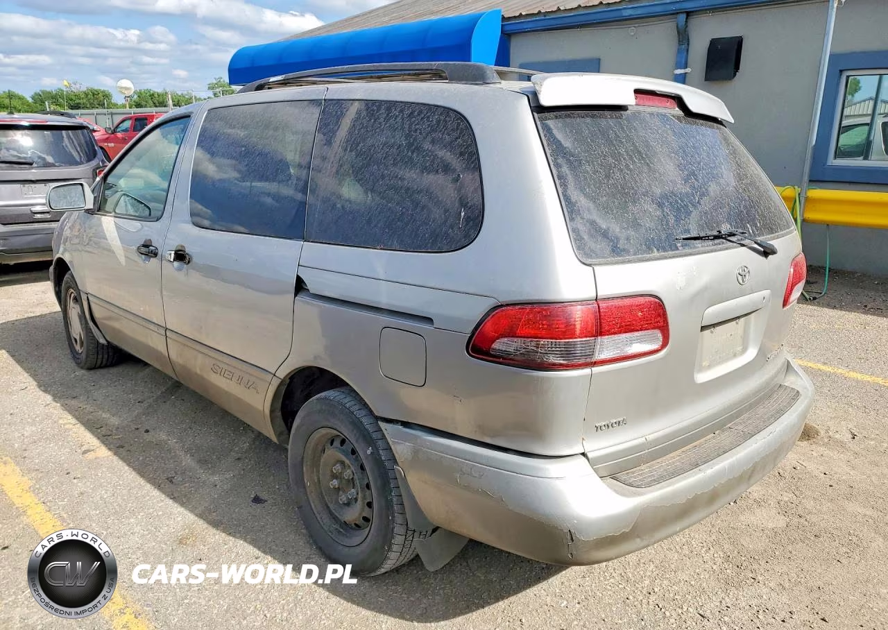 2002 Toyota Sienna Xle VIN:4T3ZF13C12U508154 - 2