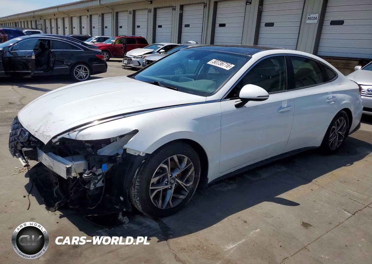 2021 Hyundai Sonata Sel VIN:5NPEF4JA6MH086457 - 1