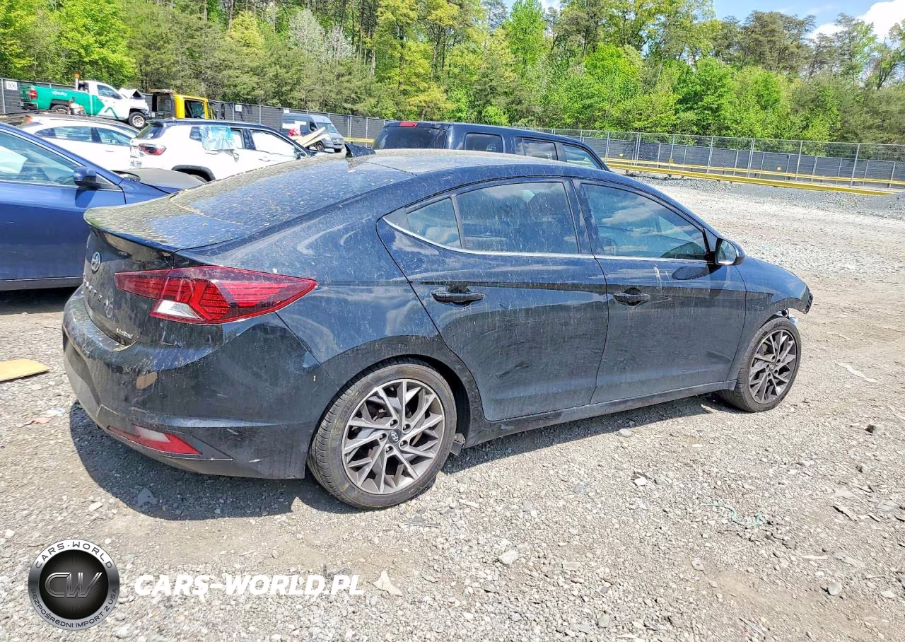 2020 Hyundai Elantra Limited VIN:5NPD84LF0LH523785 - 3