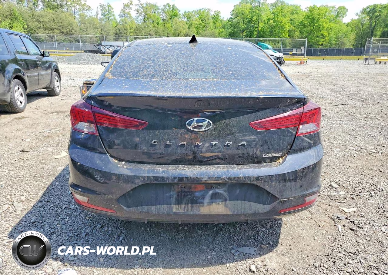2020 Hyundai Elantra Limited VIN:5NPD84LF0LH523785 - 6