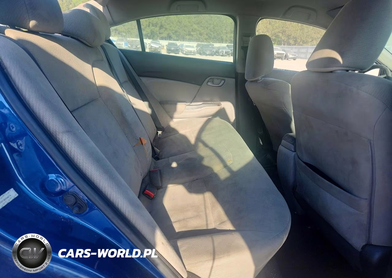 2013 Honda Civic Lx VIN:19XFB2F56DE040776 - 10