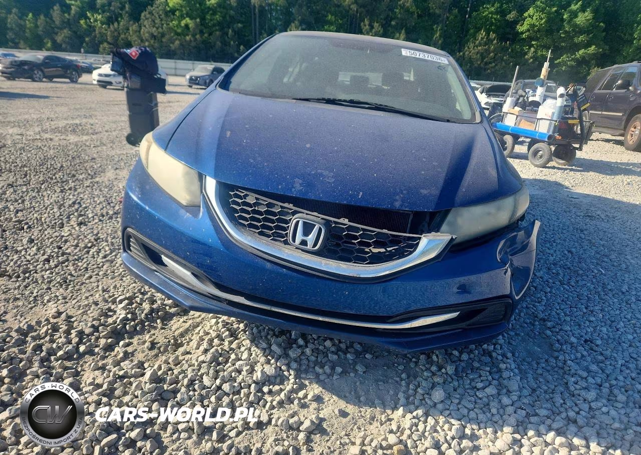 2013 Honda Civic Lx VIN:19XFB2F56DE040776 - 5