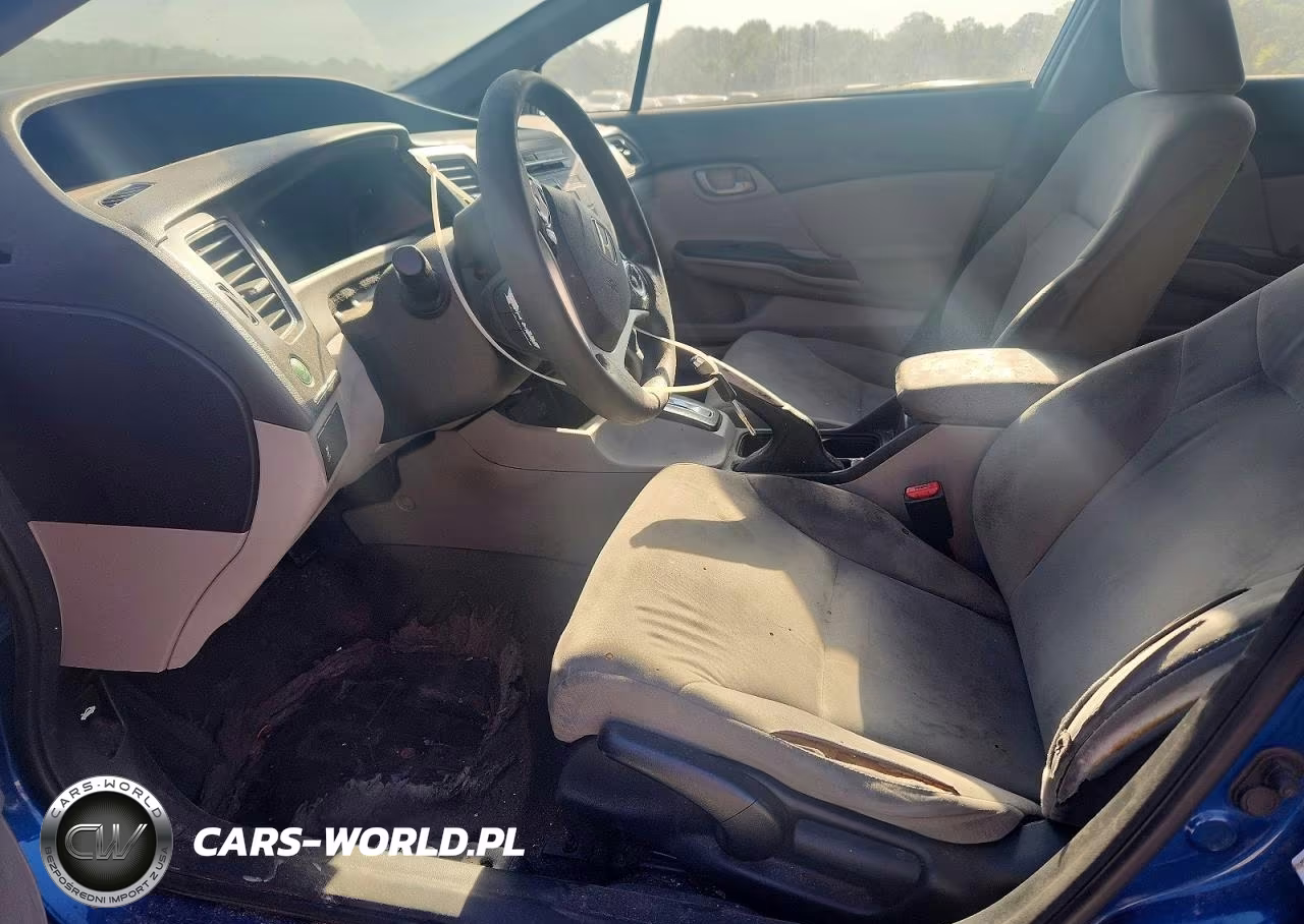 2013 Honda Civic Lx VIN:19XFB2F56DE040776 - 7