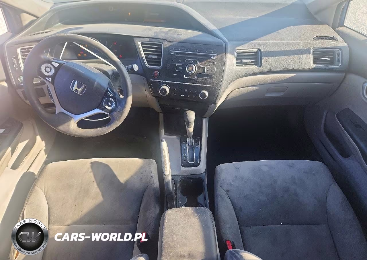 2013 Honda Civic Lx VIN:19XFB2F56DE040776 - 8