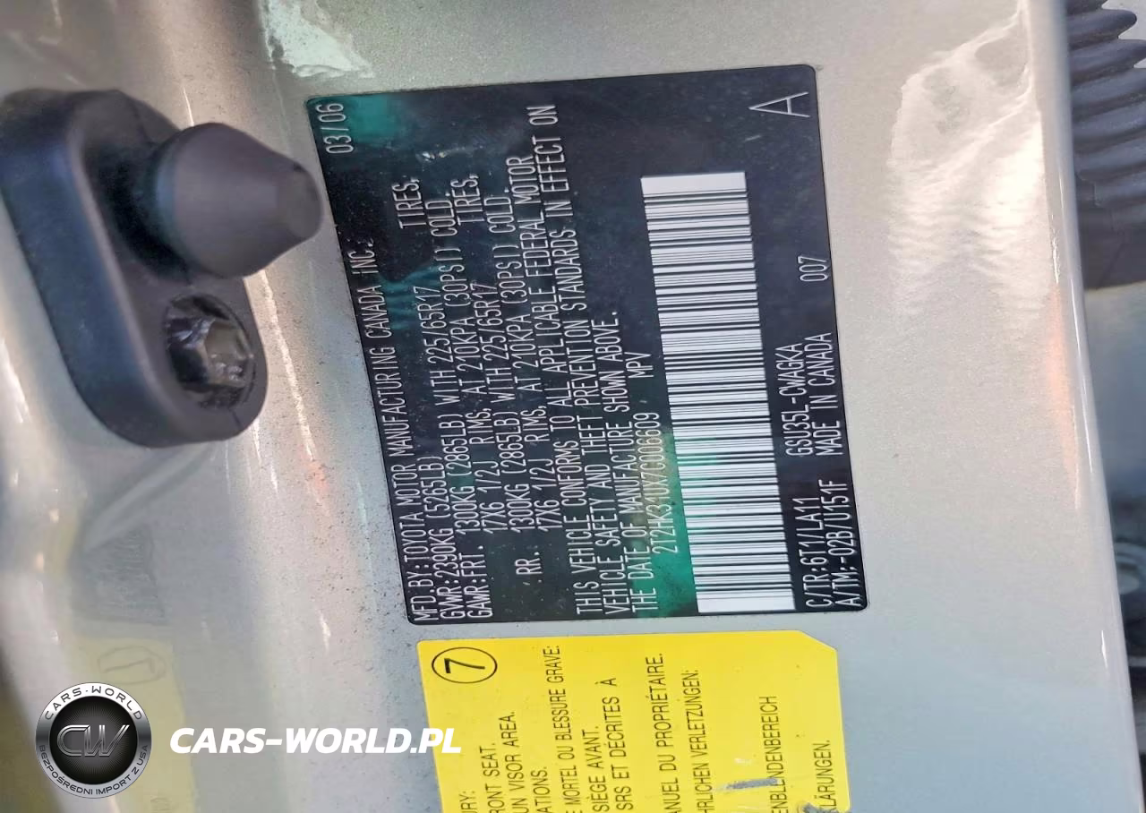 2007 Lexus Rx 350 VIN:2T2HK31UX7C006609 - 13